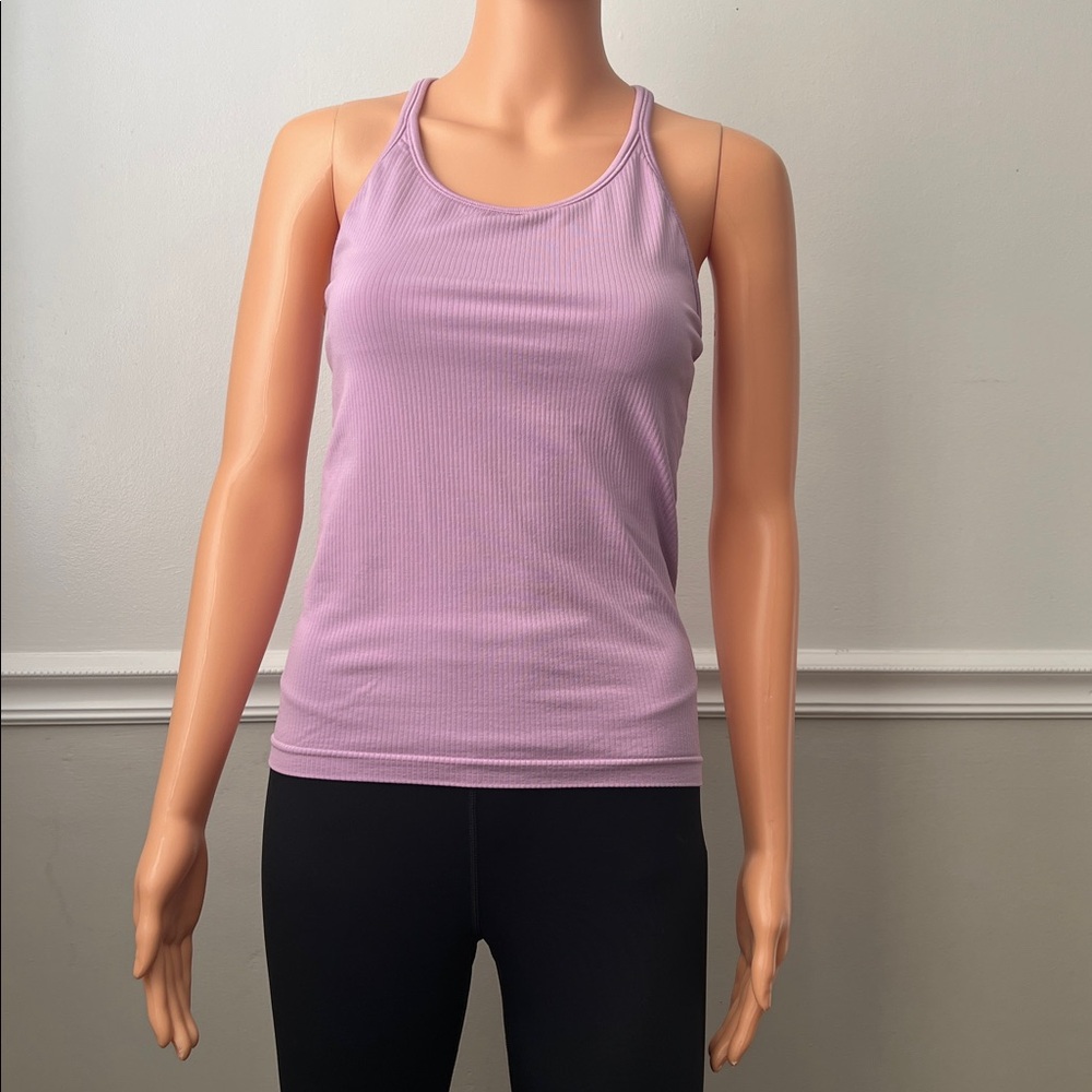 Athleta Ribbed Racerback Tank Top - Picture 2 of 12